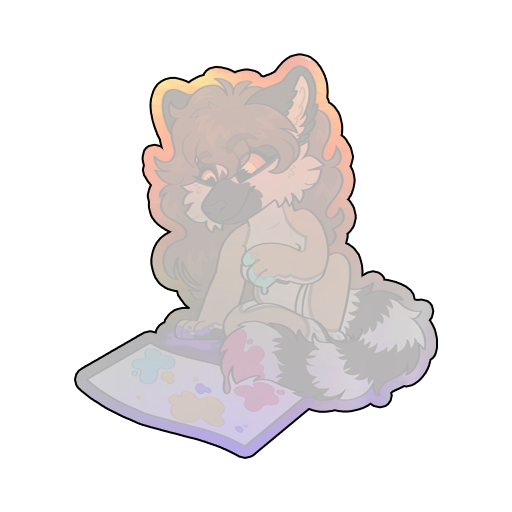 Holographic stickers stickers - single